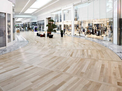 Vinyl Flooring for Retail Shop